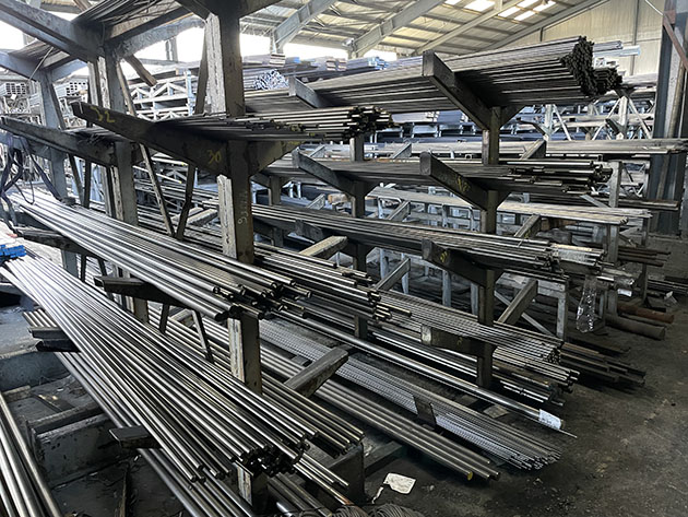 Cold rolled and covered rod materials